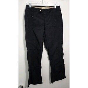 Royal Robbins Womens Sz 8 Short Black Outdoor Hiking Pants Bottoms Adventure